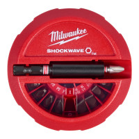 SHOCKWAVE Bitset im Puck, 15-teilig, Milwaukee