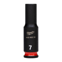 7 x 50 mm, SHOCKWAVE Schlagnuss 1/4" lang,...