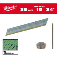 1,8 x 38 mm verzinkt, 34°, Stift-N&a gallery