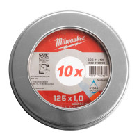 Metalltrennscheibe PRO+ INOX 125 mm, 10 x SCS41 1 mm in Meta