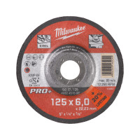 Schruppscheibe PRO+ 125 mm, SG27 6 mm gekr&ouml;pft,...