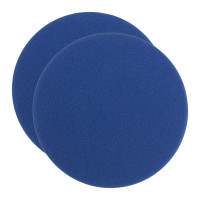 Polierschwamm Kletthaftung Blau, 140/25 mm, Milwaukee 1