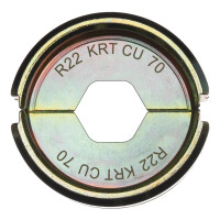 Pressbacken KRT-Profil, R22 KRT CU 70, M gallery