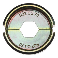 R22 Cu 70 f&uuml;r Standard Rohrkabelschuh,...