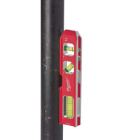 Wasserwaage Torpedo kompakt 45°, 17 cm lang magnetisch, 
