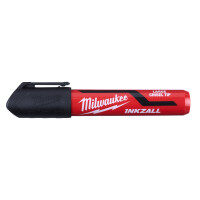 schwarz, INKZALL Permanentmarker Keilspitze L, Milwaukee