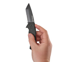 HARDLINE Premium-Klappmesser, 75 mm Klingenlänge mit partiel