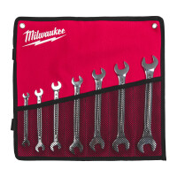 Doppel-Maulschl&uuml;ssel Set, 7-teilig, Milwaukee