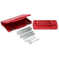 Ratschen- und Steckschlüsseleinsatz Set 1/4" imper