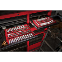 Ratschen- und Steckschlüsseleinsatz Set 1/4" imper