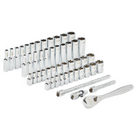 Ratschen- und Steckschlüsseleinsatz Set 1/4" imper