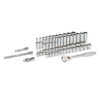 Ratschen- und Steckschlüsseleinsatz Set 3/8" imper