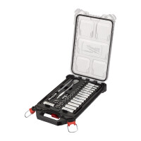 Ratschen- und Steckschlüsseleinsatz Set 3/8" metri