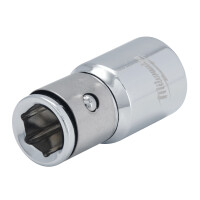1/4" Bit-Adapter, 1/4" Vierkant auf 1/4" Sech