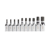 TX  Bit-Steckschlüsseleinsatz 3/8" Set, 10-teilig,