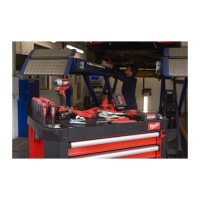 TOOLGUARD Werkstattwagen 78 cm / 30", mit 7 Schubladen,