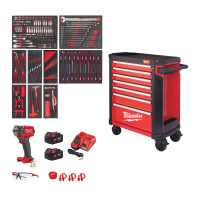 30? / 78 cm TOOLGUARD Werkstattwagen mit Werkzeugbestüc