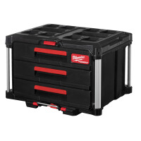 PACKOUT Koffer mit 3 Schubladen, 560 x 410 x 360 mm, Milwauk