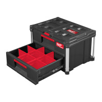 PACKOUT Koffer mit 2 Schubladen, 560 x 410 x 360 mm, Milwauk