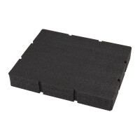 PACKOUT Universal-Schaumstoffeinlage, für PACKOUT Koffe