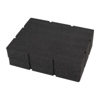 PACKOUT Universal-Schaumstoffeinlage, für PACKOUT Koffe