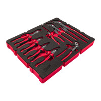 Zangen Einlage, 8-teilige Einlage für PACKOUT Koffer mi