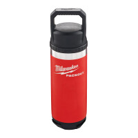?PACKOUT Thermosflasche , 530 ml mit Schraubdeckel, rot, Mil