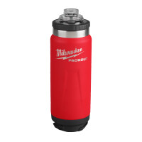 ?PACKOUT Thermosflasche , 530 ml mit Schraubdeckel, rot, Mil