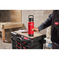 ?PACKOUT Thermosflasche , 530 ml mit Schraubdeckel, rot, Mil