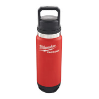 ?PACKOUT Thermosflasche , 700 ml mit Schraubdeckel, rot, Mil