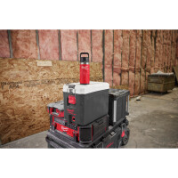 ?PACKOUT Thermosflasche , 700 ml mit Schraubdeckel, rot, Mil