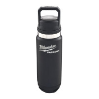 ?PACKOUT Thermosflasche , 700 ml mit Schraubdeckel, schwarz,