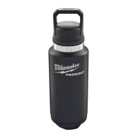 ?PACKOUT Thermosflasche , 1065 ml mit Schraubdeckel, schwarz