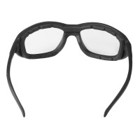 Premium Schutzbrille, klar, mit abnehmbarer Schaumstoffaufla