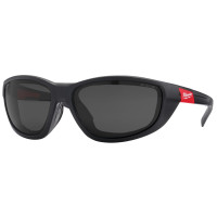 Premium Schutzbrille, getönt, mit abnehmbarer Schaumsto