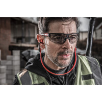 Schutzbrille grau, kratzfest & beschlagfrei, Milwaukee 4