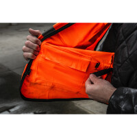Premium Warnschutzweste orange, Größe S/M, Milwau