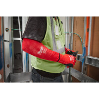 Arm-Schnittschutz Klasse C, 40 cm, rot, Milwaukee 5