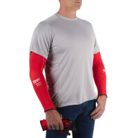 Arm-Schnittschutz Klasse C, 45 cm, rot, Milwaukee 4
