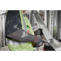 Arm-Schnittschutz Klasse E, 45 cm, grau, Milwaukee 6