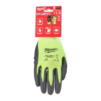 Hi-Vis Schnittschutzhandschuhe Klasse 3/C, Größe 