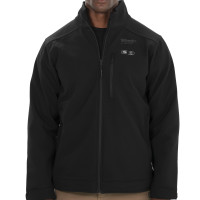 Akku-Heiz-Jacke Herren schwarz, 12 V, M1 gallery