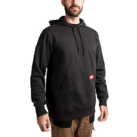 WHMWBL-M, leichter Arbeits-Kapuzen-Pullover schwarz, Milwauk
