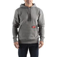 WHMWGR-S, leichter Arbeits-Kapuzen-Pullover grau, Milwaukee 