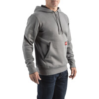 WHMWGR-XL, leichter Arbeits-Kapuzen-Pullover grau, Milwaukee
