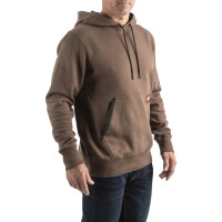 WHMWBR-M, leichter Arbeits-Kapuzen-Pullover braun, Milwaukee