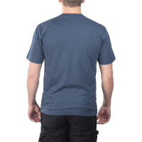 WTSSBLU-XL, Arbeits-T-Shirt blau mit UV-Schutz, Milwaukee 3