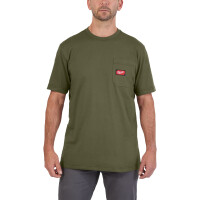 WTSSGN-XL, Arbeits-T-Shirt grün mit gallery