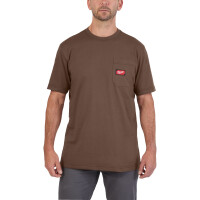 WTSSBR-L, Arbeits-T-Shirt braun mit UV-S gallery