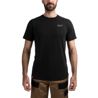 HTSSBL-L, Hybrid-T-Shirt schwarz, Milwau gallery